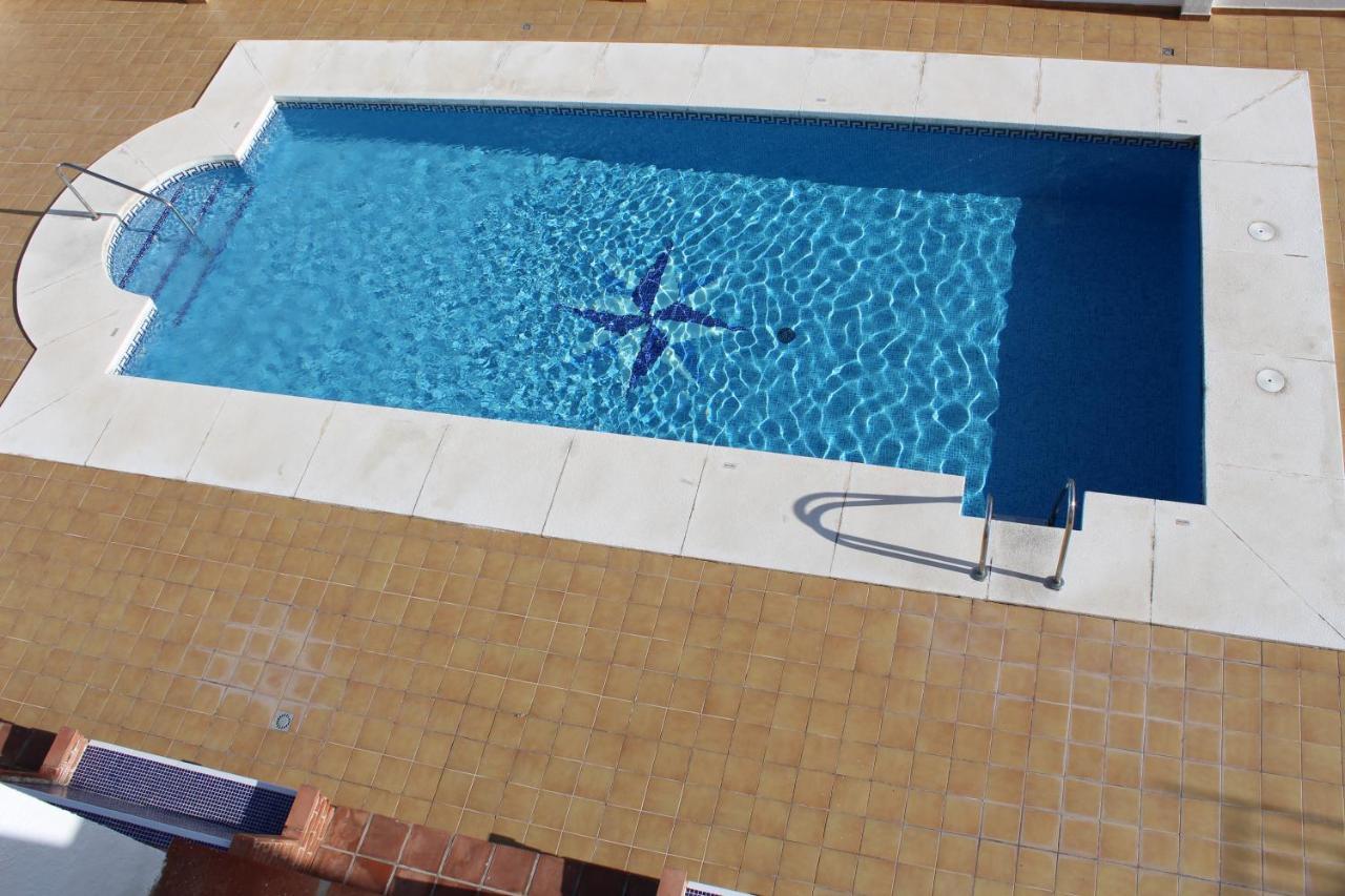 Playa Burriana, Tva Terasser, Havsutsikt, Pool Нерха Екстериор снимка