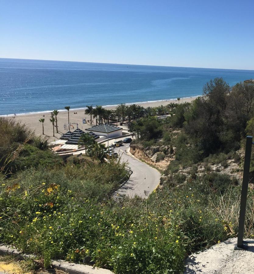 Playa Burriana, Tva Terasser, Havsutsikt, Pool Нерха Екстериор снимка